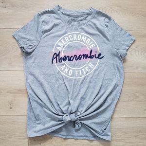 Abercrombie Kids Tie front tshirt